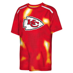 Kansas City Chiefs Outerstuff Youth End Zone Dri-Tek T-Shirt Red | NFL