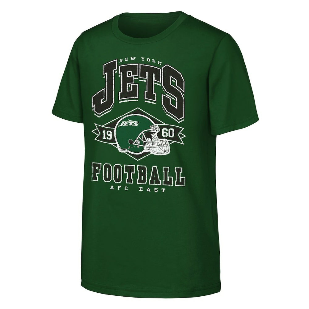 New York Jets Outerstuff Youth Kick Off T-Shirt Green | NFL