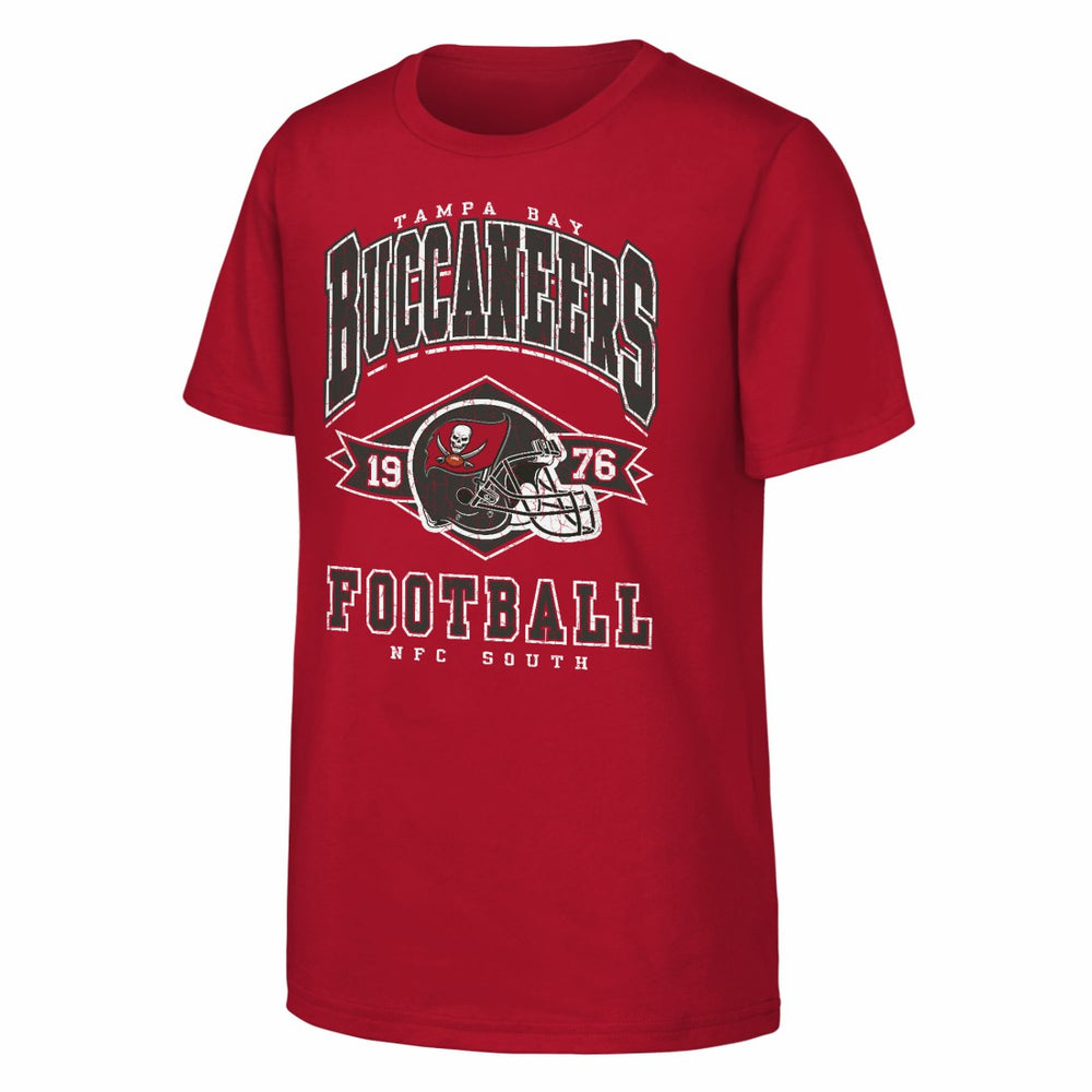 Tampa Bay Buccaneers Outerstuff Youth Kick Off T-Shirt Red | NFL
