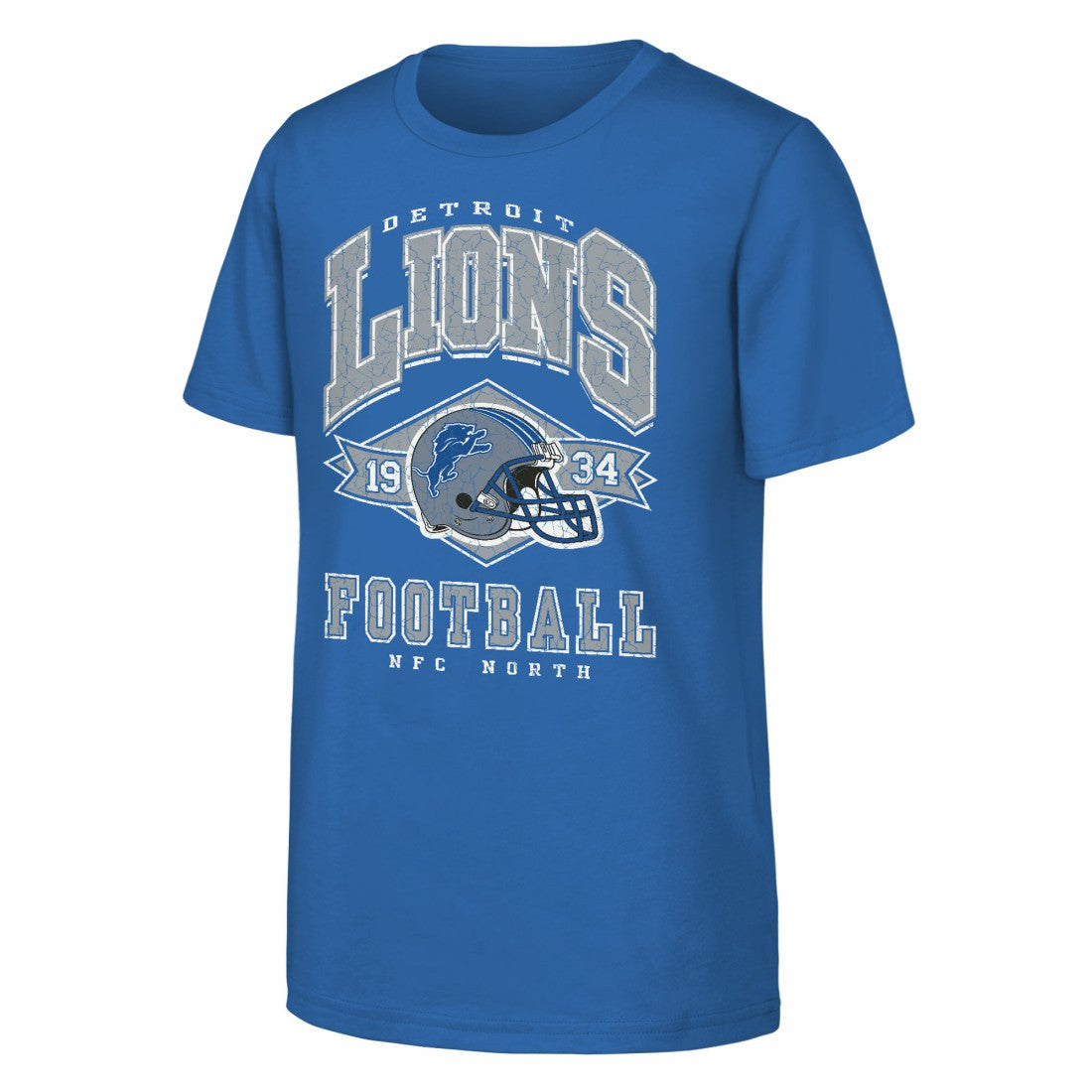 Detroit Lions Outerstuff Youth Kick Off T-Shirt Blue | NFL