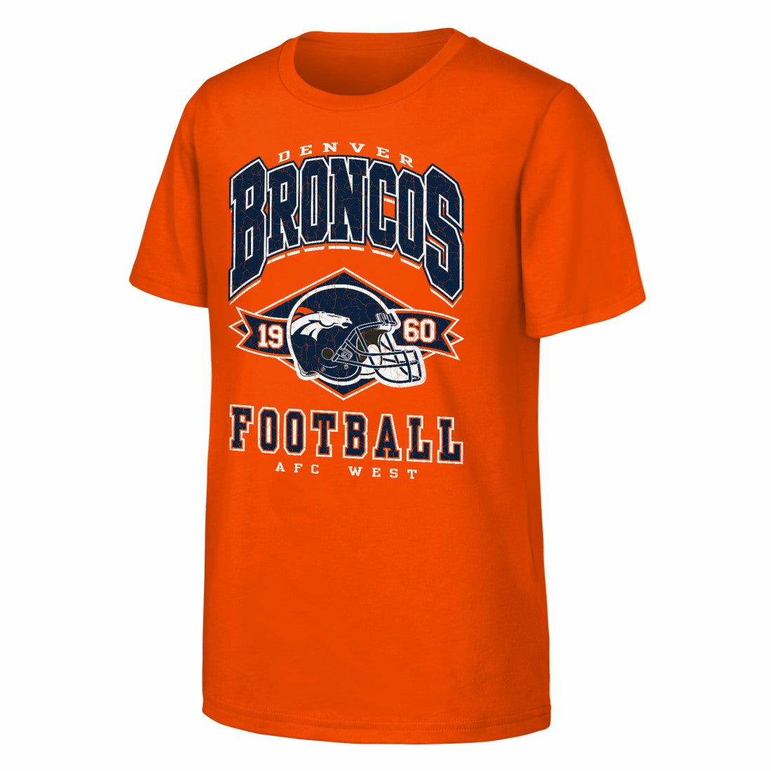 Denver Broncos Outerstuff Youth Kick Off T-Shirt Orange | NFL