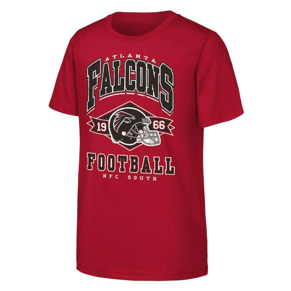 Atlanta Falcons Outerstuff Youth Kick Off T-Shirt Red | NFL