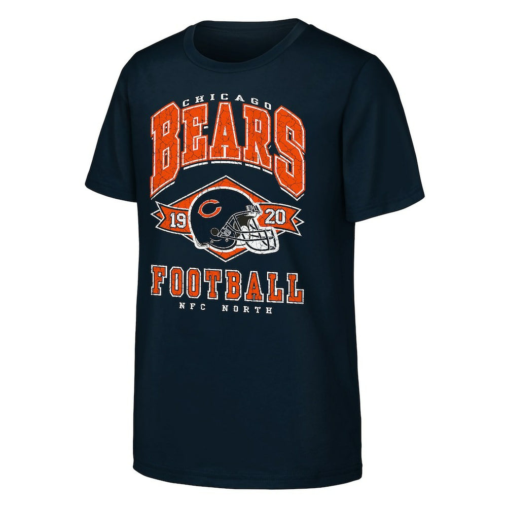 Chicago Bears Outerstuff Youth Kick Off T-Shirt Navy | NFL