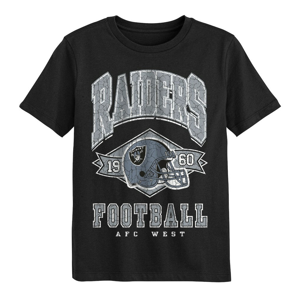 Las Vegas Raiders Outerstuff Preschool Kick Off T-Shirt Black | NFL