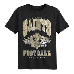 New Orleans Saints Outerstuff Preschool Kick Off T-Shirt Black | NFL