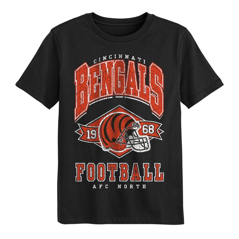 Cincinnati Bengals Outerstuff Preschool Kick Off T-Shirt Black | NFL