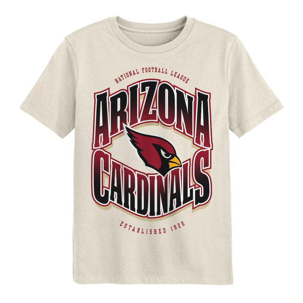 Arizona Cardinals Outerstuff Youth Huddle T-Shirt Cream | NFL