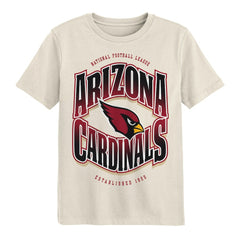 Arizona Cardinals Outerstuff Youth Huddle T-Shirt Cream | NFL