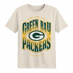 Green Bay Packers Outerstuff Youth Huddle T-Shirt Cream | NFL