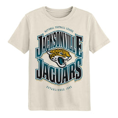 Jacksonville Jaguars Outerstuff Youth Huddle T-Shirt Cream | NFL