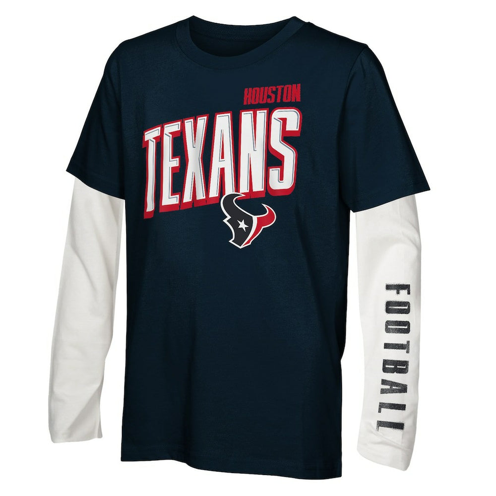 Houston Texans Outerstuff Youth The Mix Combo T-Shirt Set | NFL