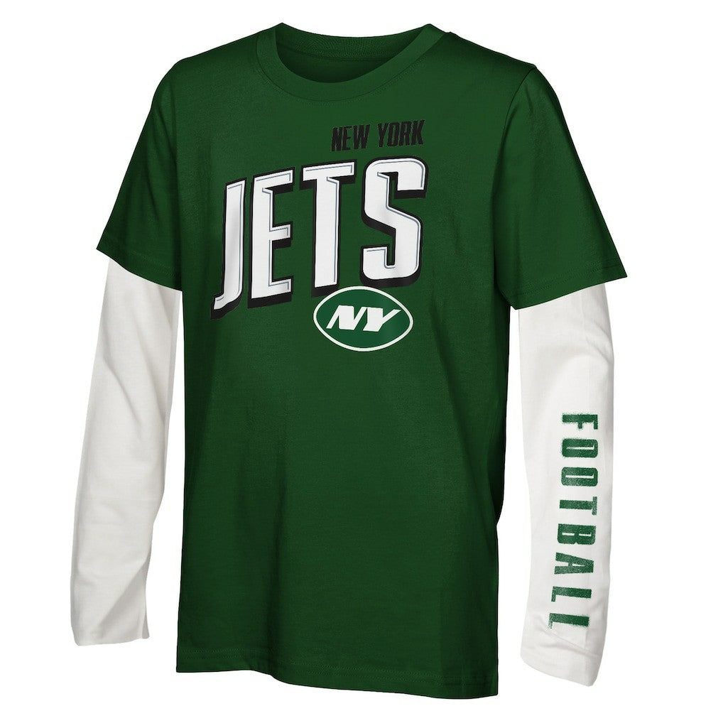 New York Jets Outerstuff Youth The Mix Combo T-Shirt Set | NFL