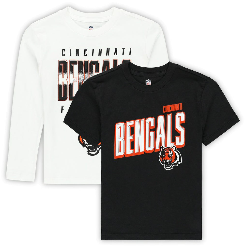 Cincinnati Bengals Outerstuff Preschool The Mix Combo T-Shirt Set | NFL