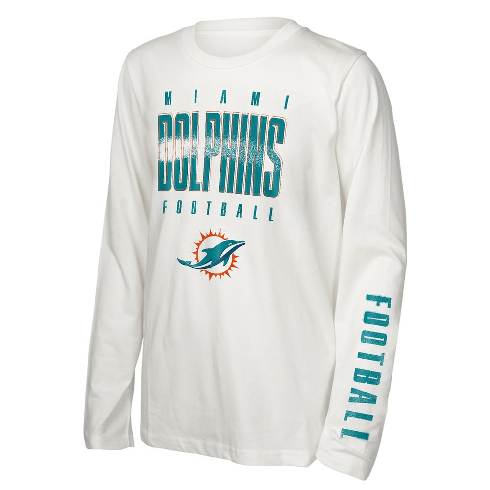Miami Dolphins Outerstuff Preschool The Mix Combo T-Shirt Set | NFL