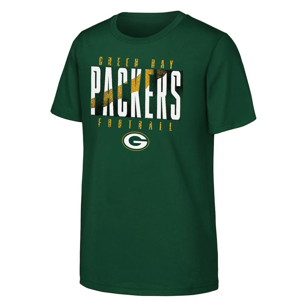 Green Bay Packers Outerstuff Youth Posterize T-Shirt Green | NFL