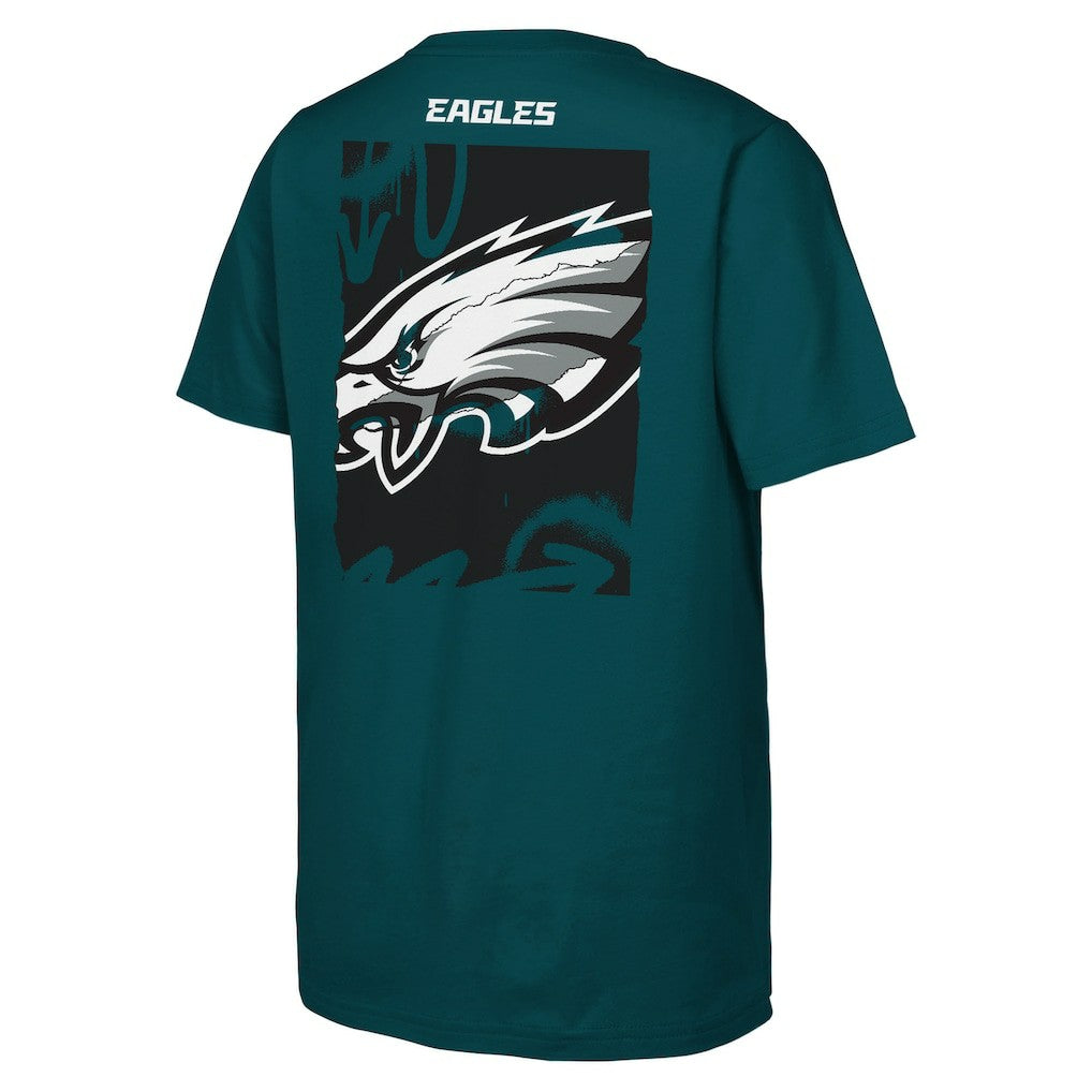 Philadelphia Eagles Outerstuff Youth Posterize T-Shirt Green | NFL