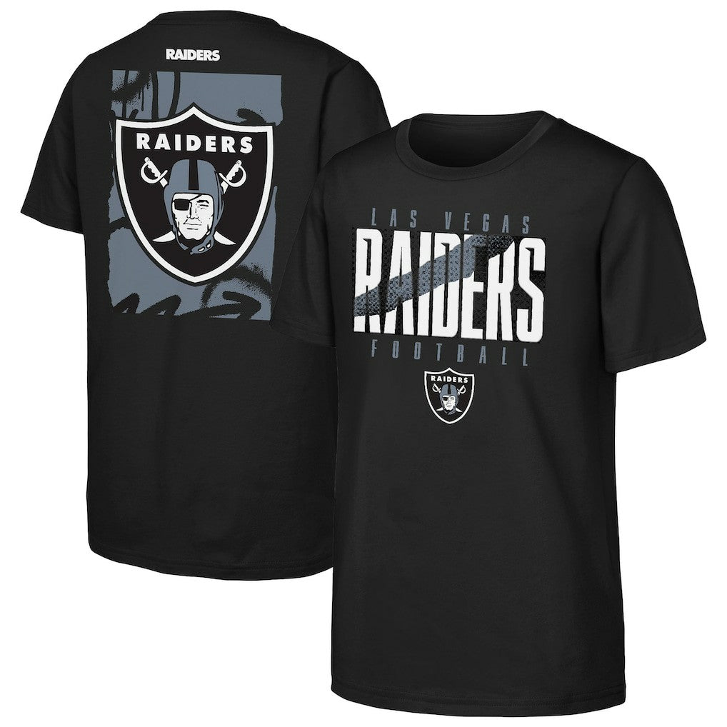 Las Vegas Raiders Outerstuff Youth Posterize T-Shirt Black | NFL