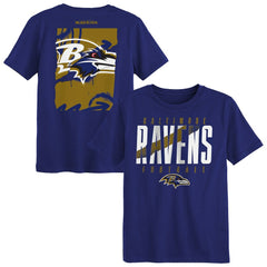 Baltimore Ravens Outerstuff Preschool Posterize T-Shirt Purple | NFL