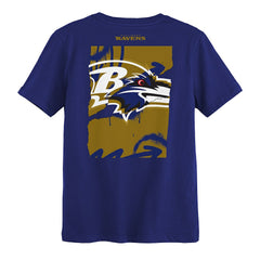 Baltimore Ravens Outerstuff Preschool Posterize T-Shirt Purple | NFL