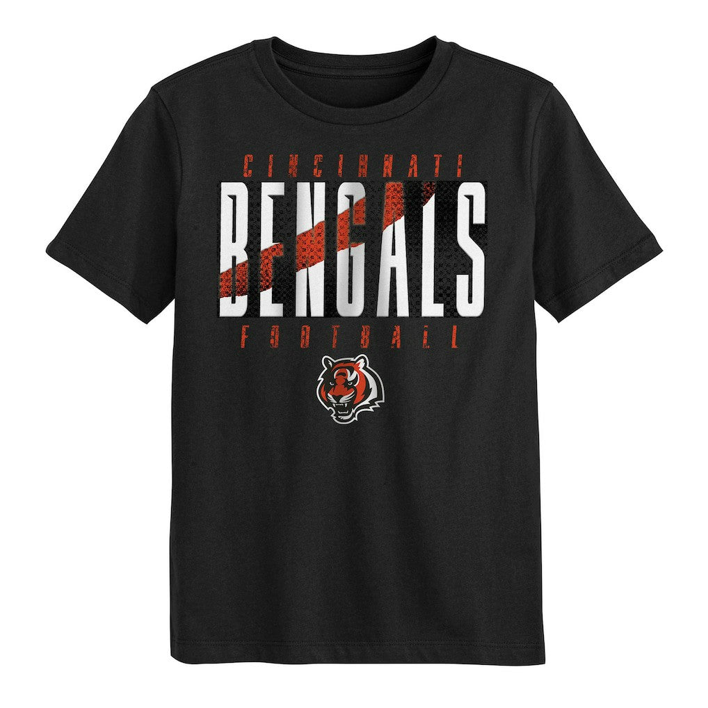 Cincinnati Bengals Outerstuff Preschool Posterize T-Shirt Black | NFL