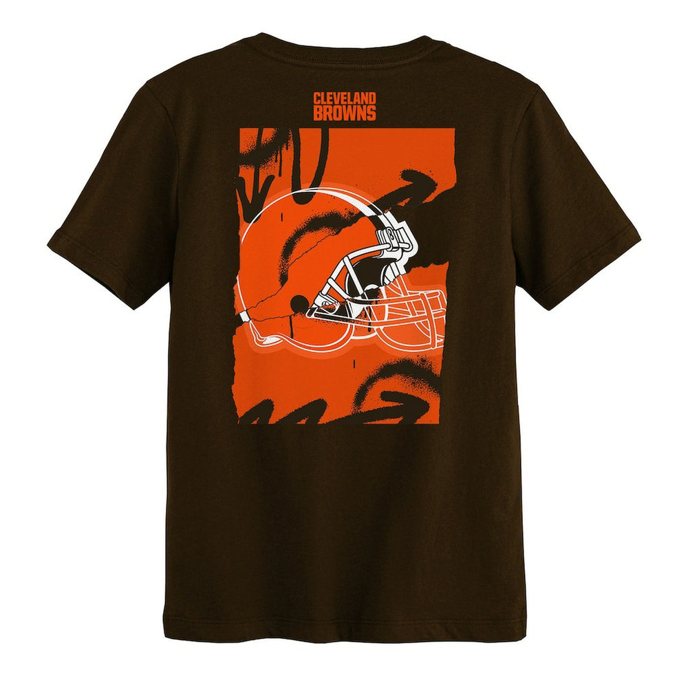 Cleveland Browns Outerstuff Preschool Posterize T-Shirt Brown | NFL