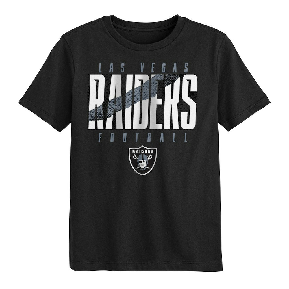 Las Vegas Raiders Outerstuff Preschool Posterize T-Shirt Black | NFL