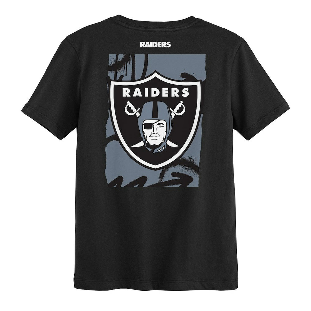 Las Vegas Raiders Outerstuff Preschool Posterize T-Shirt Black | NFL
