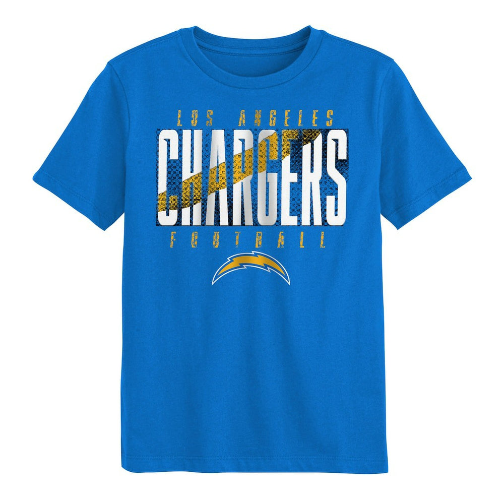 Los Angeles Chargers Outerstuff Preschool Posterize T-Shirt Powder Blue | NFL