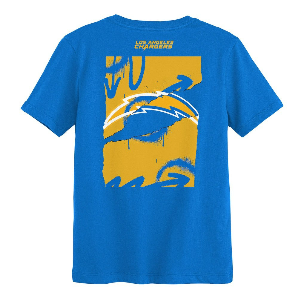 Los Angeles Chargers Outerstuff Preschool Posterize T-Shirt Powder Blue | NFL