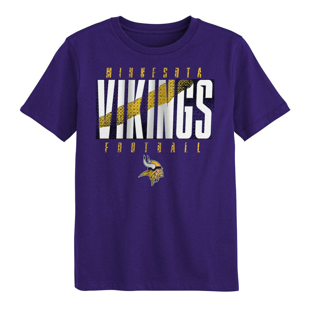 Minnesota Vikings Outerstuff Preschool Posterize T-Shirt Purple | NFL