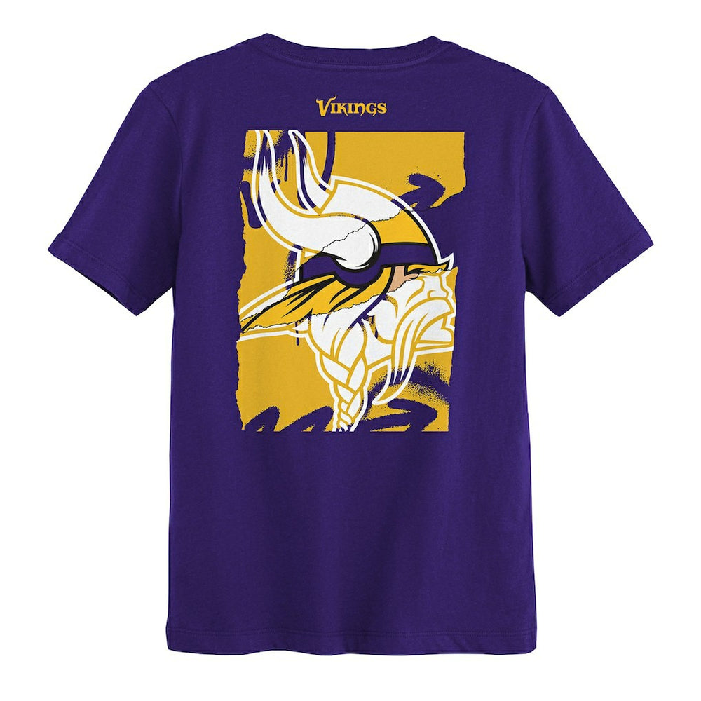 Minnesota Vikings Outerstuff Preschool Posterize T-Shirt Purple | NFL