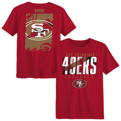 San Francisco 49ers Outerstuff Preschool Posterize T-Shirt Scarlet | NFL