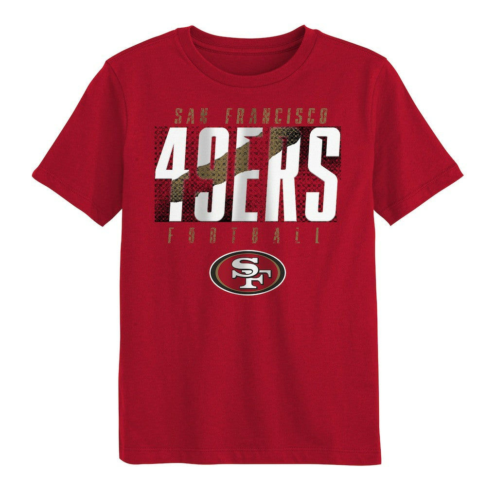 San Francisco 49ers Outerstuff Preschool Posterize T-Shirt Scarlet | NFL