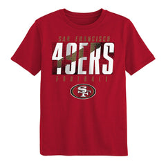 San Francisco 49ers Outerstuff Preschool Posterize T-Shirt Scarlet | NFL