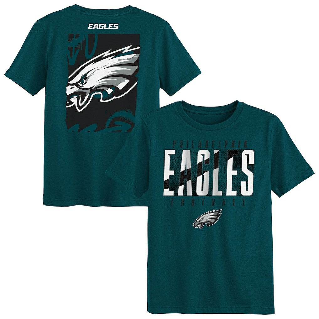 Philadelphia Eagles Outerstuff Preschool Posterize T-Shirt Midnight Green | NFL