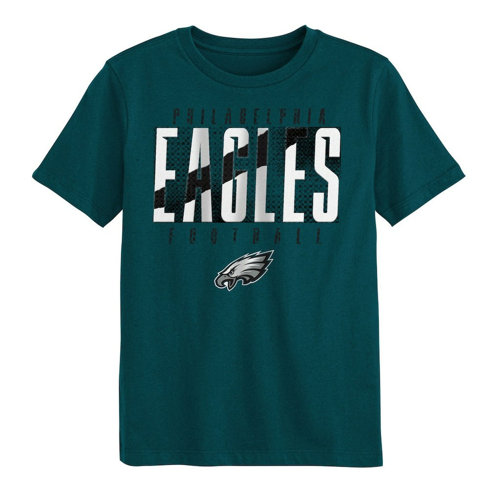 Philadelphia Eagles Outerstuff Preschool Posterize T-Shirt Midnight Green | NFL