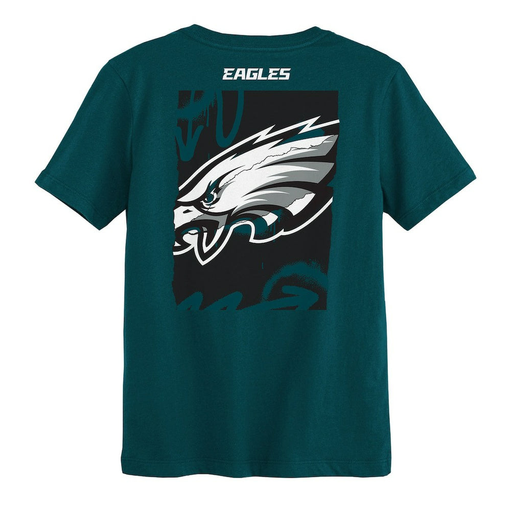 Philadelphia Eagles Outerstuff Preschool Posterize T-Shirt Midnight Green | NFL