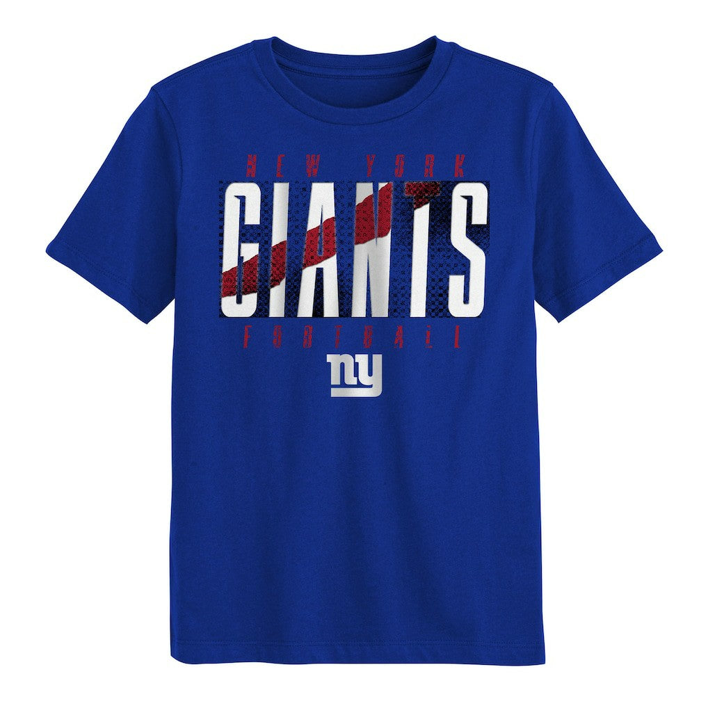 New York Giants Outerstuff Preschool Posterize T-Shirt Royal | NFL