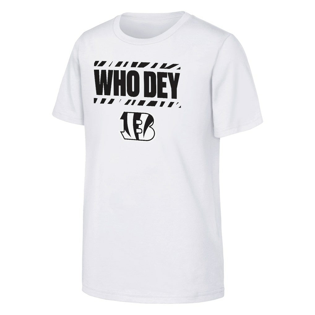 Cincinnati Bengals Outerstuff Youth Team Spirit T-Shirt White | NFL