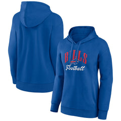 Buffalo Bills Women's Victory Script Pullover Hoodie Royal | NFL