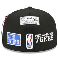 Philadelphia 76ers x Alpha Industries 59FIFTY Fitted Hat Black - NBA
