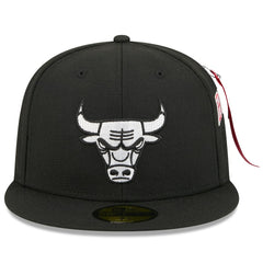 Chicago Bulls x Alpha Industries 59FIFTY Fitted Hat Black - NBA