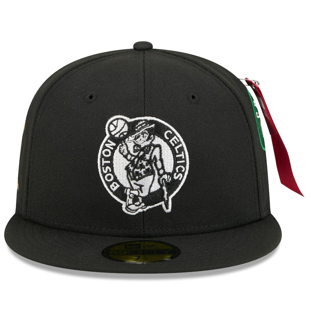 Boston Celtics x Alpha Industries 59FIFTY Fitted Hat Black - NBA