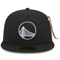 Golden State Warriors x Alpha Industries 59FIFTY Fitted Hat Black - NBA