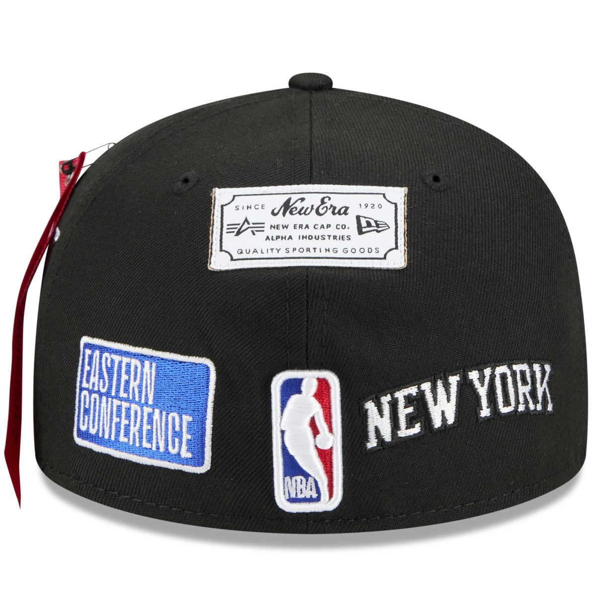 New York Knicks x Alpha Industries 59FIFTY Fitted Hat Black - NBA