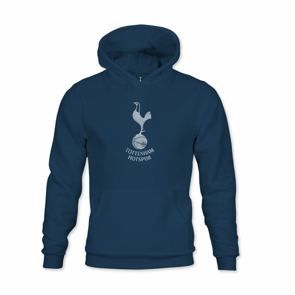 Tottenham Hotspur 1863FC Youth Mono Badge Fleece Pullover Hoodie Blue - FIFA World CUP