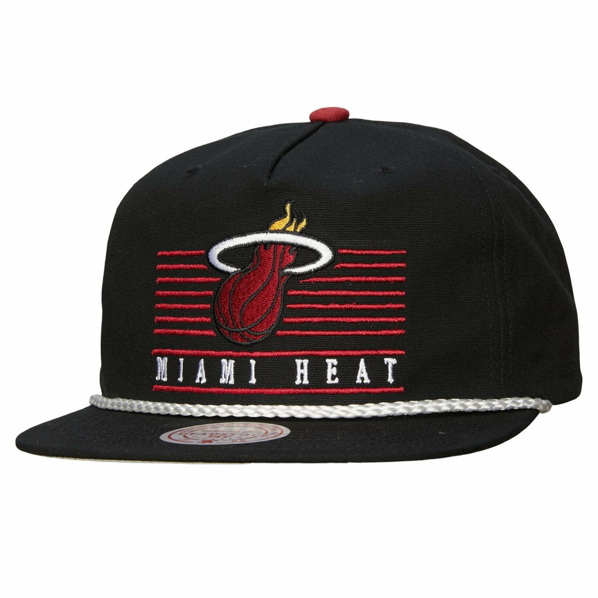 Miami Heat Ascend Deadstock Snapback Hat Black - NBA