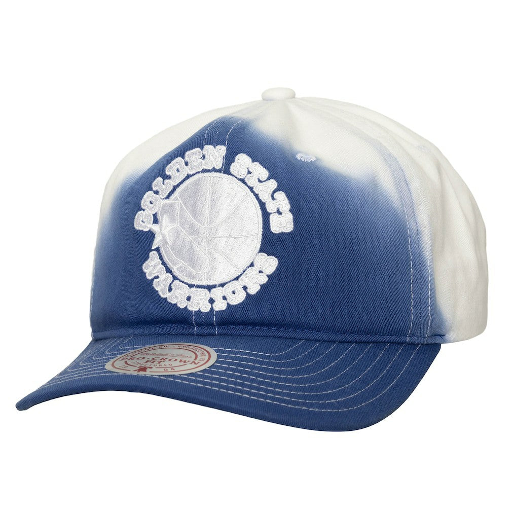 Golden State Warriors Dip Dye Pro Crown Adjustable Hat Blue/White - NBA