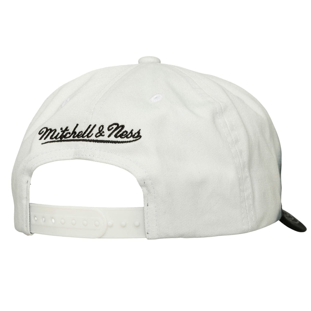 Miami Heat Dip Dye Pro Crown Adjustable Hat Black/White - NBA