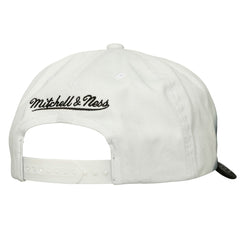 Miami Heat Dip Dye Pro Crown Adjustable Hat Black/White - NBA